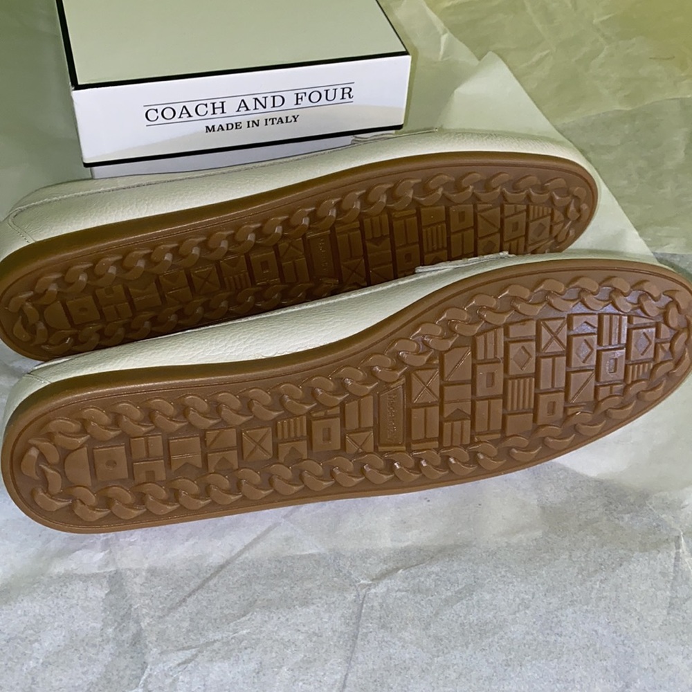COACH AND FOUR NERYS PANNA TUMBLED CALF LOAFERS, Final Markdown - Picture 7 of 9